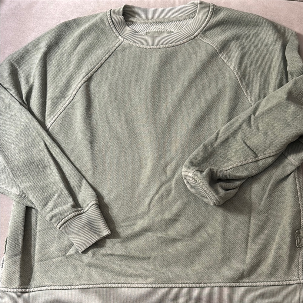 Aerie faded Green Sweatshirt